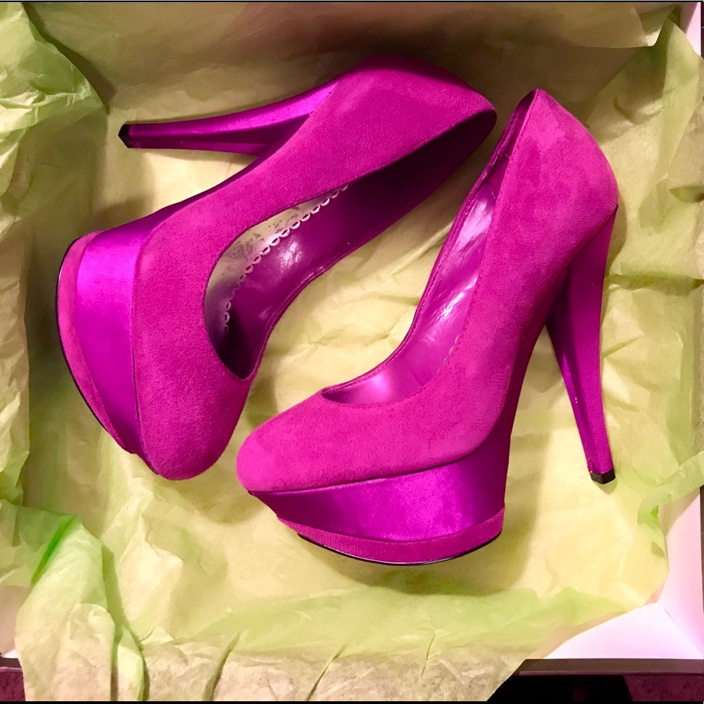 Bebe Platform Heels